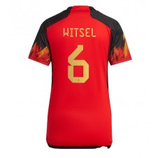 Belgia Axel Witsel #6 Hjemmedrakt Kvinner VM 2022 Kortermet